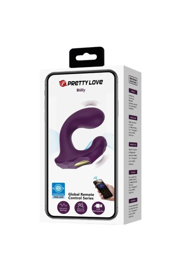 PRETTY LOVE - BILLY VIBRATIONSFERNBEDIENUNG LILA - KOSTENLOSE APP kaufen - Fesselliebe