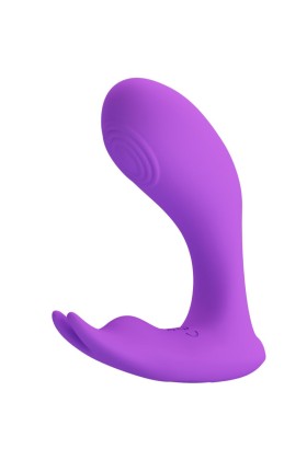 Idabelle Vibration & Pulsation mit Fernbedienung Violett von Pretty Love Bottom kaufen | Fesselliebe