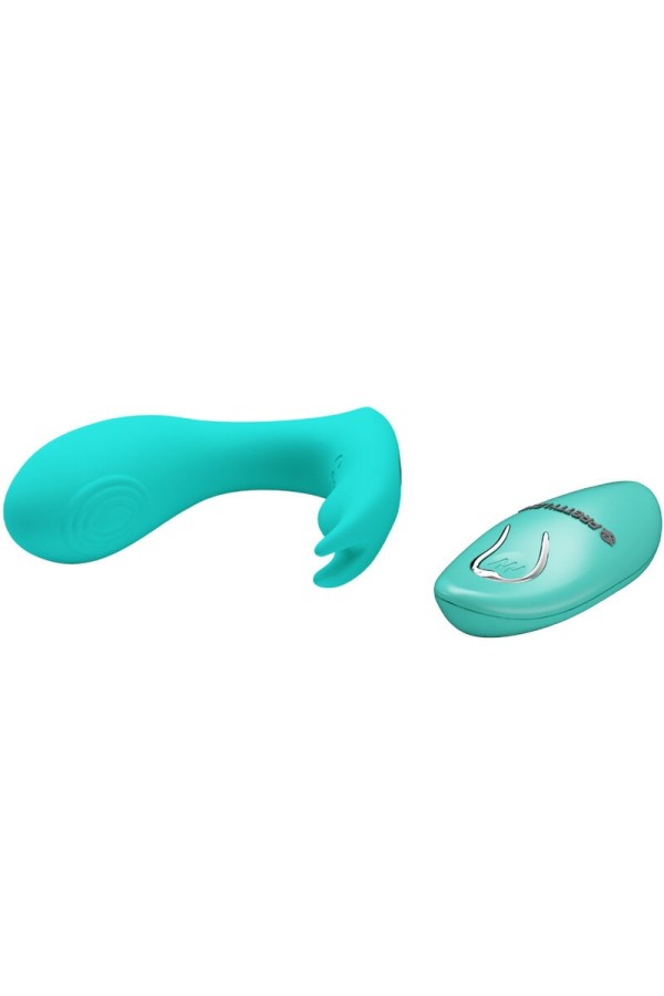 Idabelle Vibration & Pulsation mit Fernbedienung Blau von Pretty Love Bottom kaufen | Fesselliebe