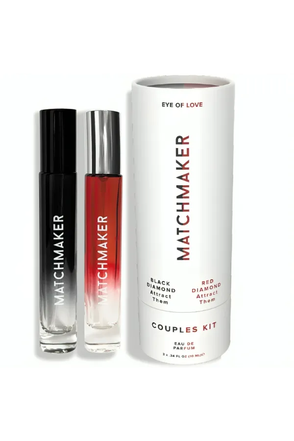 EYE OF LOVE - MATCHMAKER BLACK & RED DIAMOND COUPLES KIT PARFUM PHEROMONE 10 ML kaufen - Fesselliebe