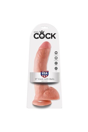 9 Schwanzfleisch mit Eier 22.9 cm von King Cock kaufen | Fesselliebe