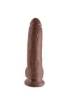 King Cock 9" Cock Braun mit Eier 22,9 Cm von King Cock kaufen - Fesselliebe