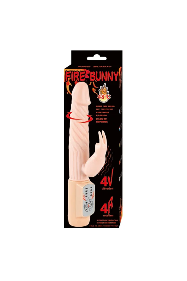 Fire Bunny mit Rotation mit Sistema Fire Vibrator von Baile Rotations kaufen - Fesselliebe