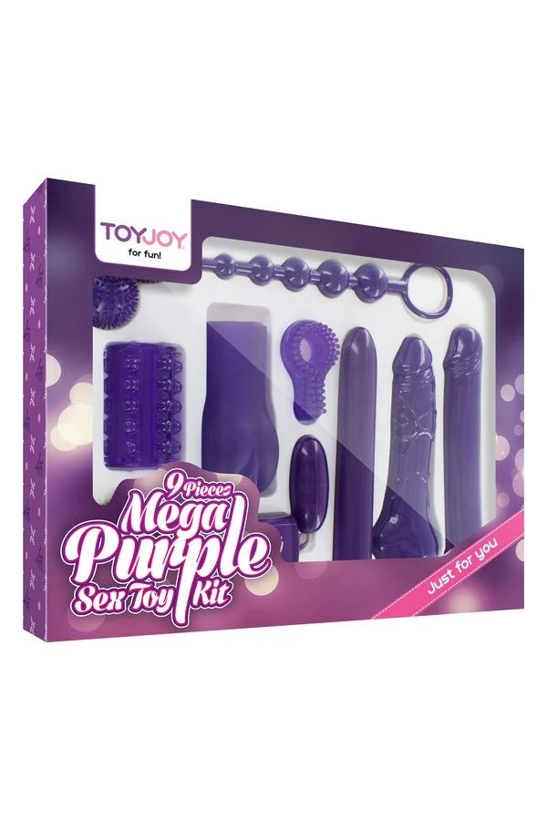 Nur für Sie Mega Lila Sex Toy Kit von Toyjoy kaufen - Fesselliebe