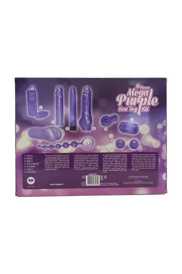 Nur für Sie Mega Lila Sex Toy Kit von Toyjoy kaufen - Fesselliebe