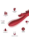 Elch Vibrator Rabbit Gebogen Rot von Armony Vibrators kaufen - Fesselliebe