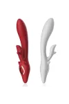 Elch Vibrator Rabbit Gebogen Rot von Armony Vibrators kaufen - Fesselliebe