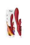 Elch Vibrator Rabbit Gebogen Rot von Armony Vibrators kaufen - Fesselliebe