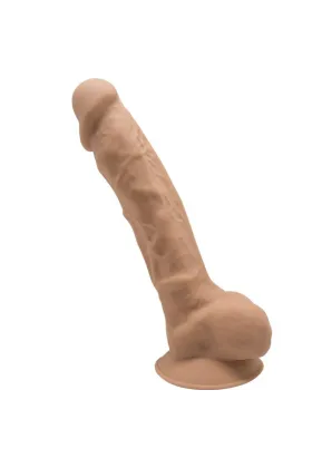 Modell 1 Realistischer Dildo Premium Silexpan Silikon Karamell 23 cm von Silexd kaufen - Fesselliebe