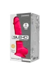 Model 1 Realistischer Penis Premium Silexpan Silikon Fuchsia 23 cm von Silexd