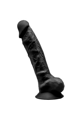 Modell 1 realistischer Penis Premium Silexpan Silikon Schwarz 23 cm von Silexd kaufen | Fesselliebe