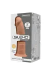 Modell 2 Realistischer Dildo Premium Silexpan Silikon Karamell 23 cm von Silexd kaufen - Fesselliebe