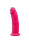 Modell 2 Realistischer Dildo Premium Silexpan Silikon Fuchsia 23 cm von Silexd kaufen - Fesselliebe