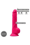 Modell 1 Realistischer Dildo Premium Silexpan Silikon Fuchsia 24 cm von Silexd kaufen - Fesselliebe