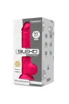 Modell 1 Realistischer Dildo Premium Silexpan Silikon Fuchsia 24 cm von Silexd kaufen - Fesselliebe