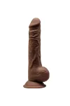 Modell 1 Realistischer Dildo Premium Silexpan Silikon Braun 24 cm von Silexd kaufen - Fesselliebe