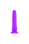 Strap-On Harness + Dildo Lila Silikon 17 X 3cm von Deltaclub kaufen - Fesselliebe