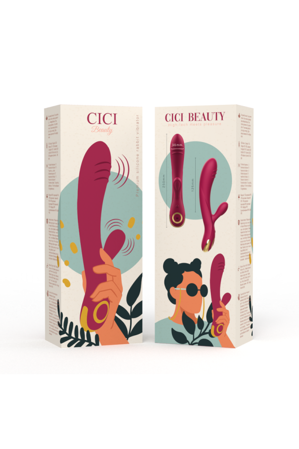 Premium Silikon Kaninchen Vibrator von Cici Beauty kaufen | Fesselliebe
