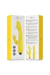 Toky Multifunktionsvibrator Up & Down mit Klitorelstimulator Gelb von Intense Fun kaufen - Fesselliebe