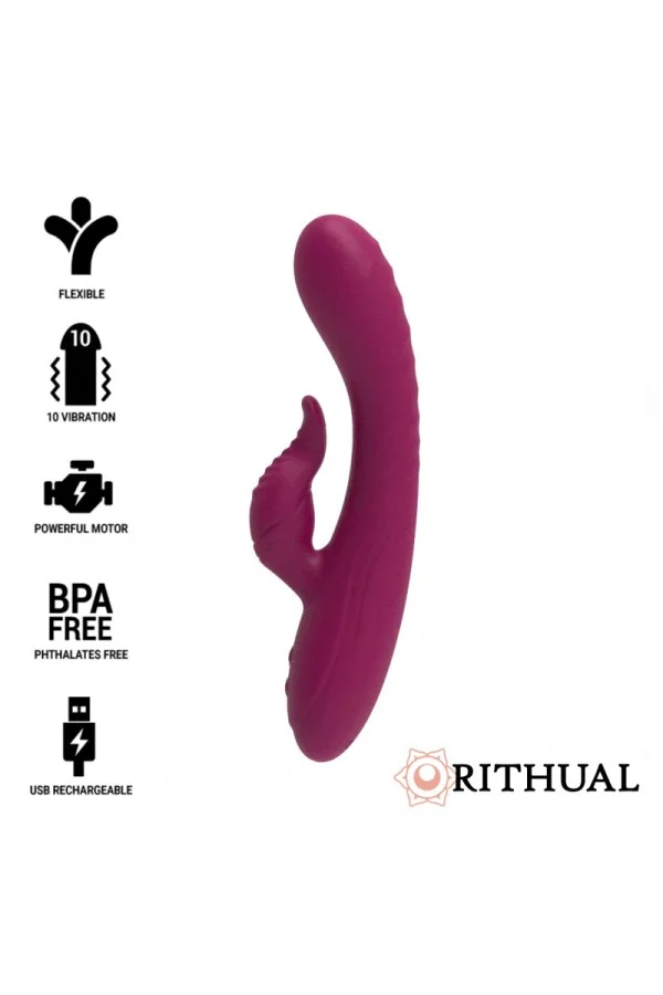 Anusara Dual Motor Wiederaufladbar 2.0 Vibrator Orchidee von Rithual kaufen - Fesselliebe