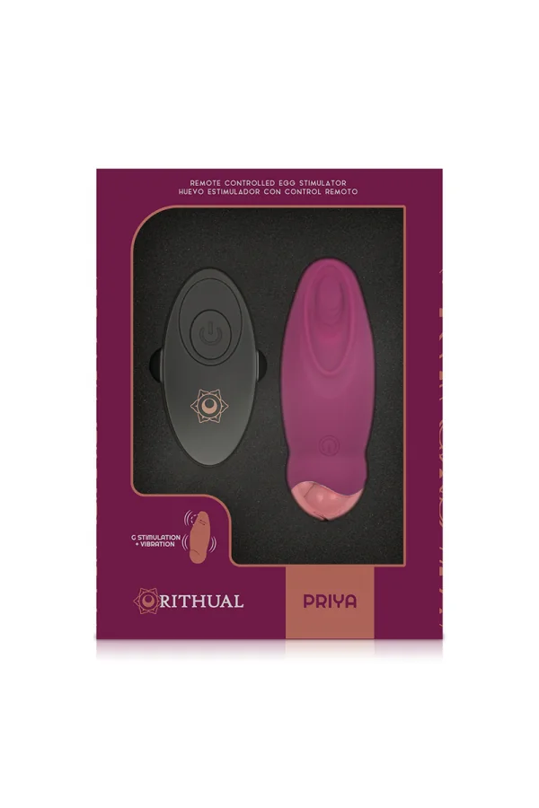 Priya Fernsteuerbares Ei G-Spot + Vibration von Rithual kaufen - Fesselliebe