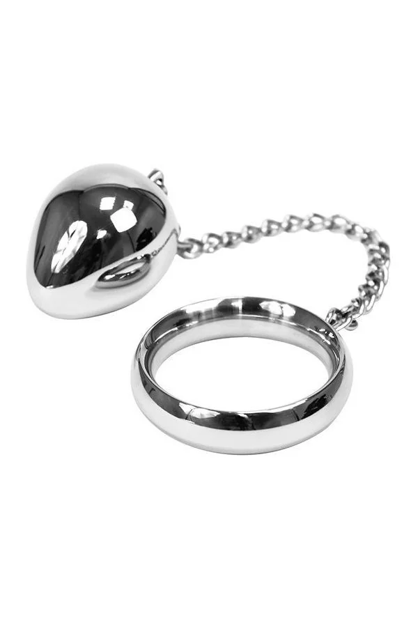 Penisring 45mm + Kettenring von Metal Hard kaufen - Fesselliebe