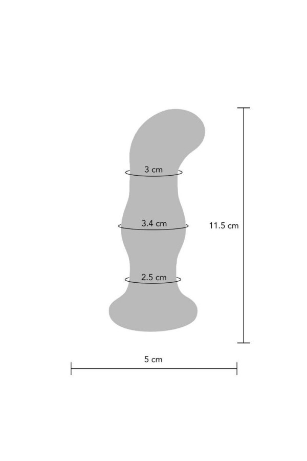 The Gleaming Vibrierender Glas-Buttplug von Toyjoy kaufen | Fesselliebe