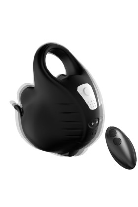 Schröpfen Vibratorring mit Fernbedienung Schwarz von Armony For Him kaufen | Fesselliebe
