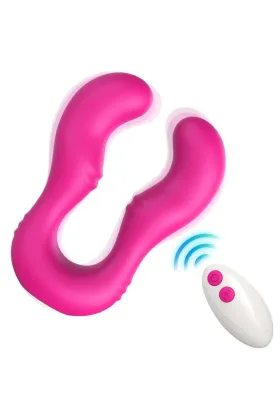 Seraph Vibrator Doppelte Fernbedienbares Fuchsia von Armony Vibrators