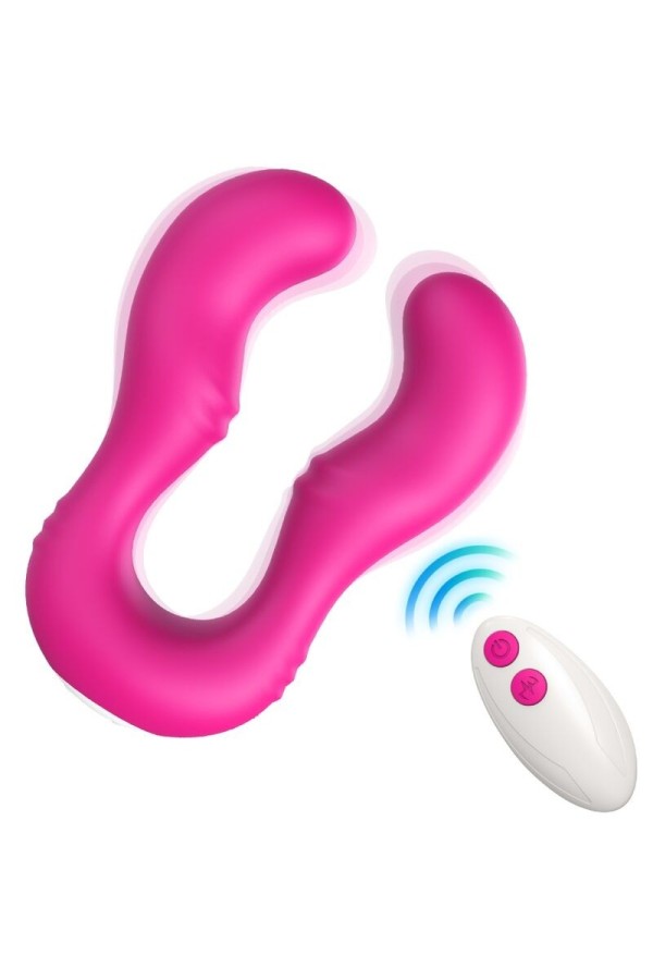 Seraph Vibrator Doppelte mit Fernbedienung Fuchsia von Armony Vibrators kaufen | Fesselliebe
