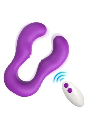 Seraph Vibrator Doppelte Fernbedienbares Lila von Armony Vibrators