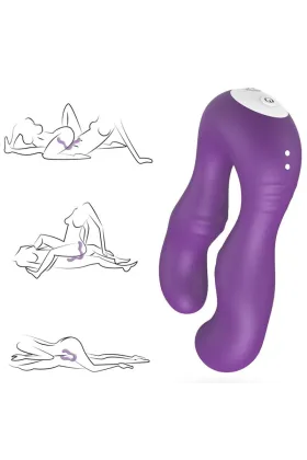 Seraph Vibrator Doppelte Fernbedienbares Lila von Armony Vibrators