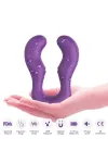 Seraph Doppelter Vibrator Lila von Armony Vibrators kaufen - Fesselliebe