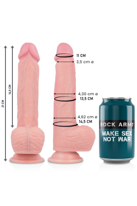 Flüssiger Silikondildo Premium Spitfire 21 cm -O- 4.62 cm von Rock Army kaufen | Fesselliebe