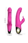 Meteror Dildo Vibrator Rabbit Rotator Fuchsia von Armony Vibrators kaufen - Fesselliebe