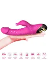 Meteror Dildo Vibrator Rabbit Rotator Fuchsia von Armony Vibrators kaufen - Fesselliebe