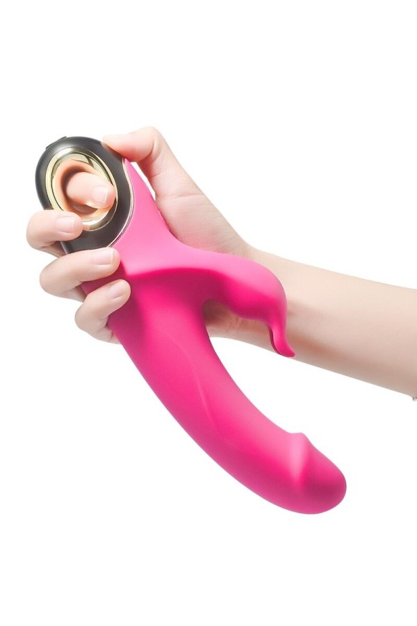 Meteror Dildo Vibrator Rabbit Rotator Fuchsia von Armony Vibrators kaufen | Fesselliebe