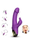 Meteror Dildo Vibrator Rabbit Rotator Lila von Armony Vibrators kaufen - Fesselliebe