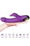 Meteror Dildo Vibrator Rabbit Rotator Lila von Armony Vibrators kaufen - Fesselliebe