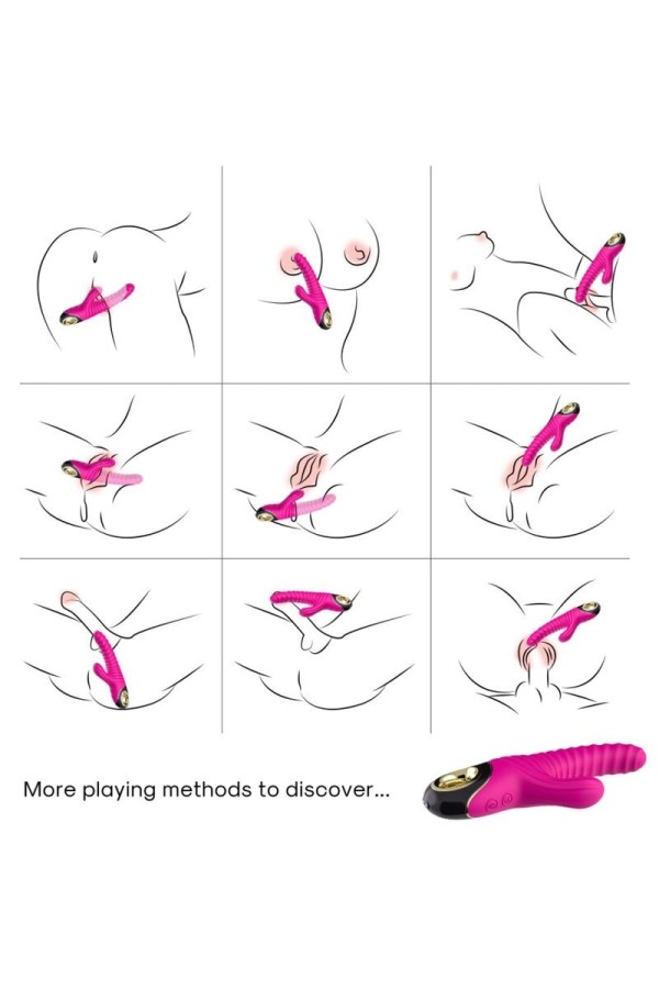 Eternity Vibrator Silikon Fuchsia von Armony Vibrators kaufen | Fesselliebe
