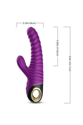 Eternity Vibrator Silikon Lila von Armony Vibrators kaufen | Fesselliebe