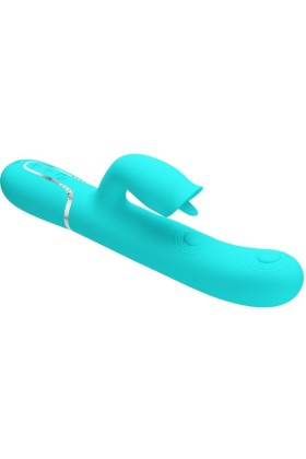 Kaninchenvibrator mit Leckendem Aquagrün von Pretty Love Flirtation kaufen | Fesselliebe