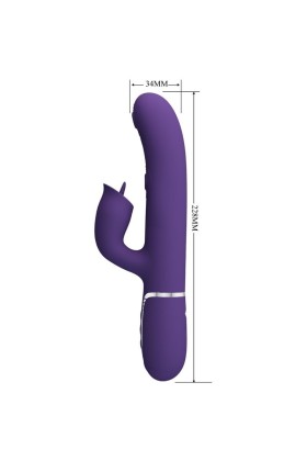 Kaninchenvibrator mit Lila Lecken von Pretty Love Flirtation kaufen | Fesselliebe