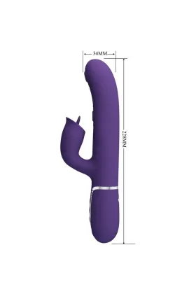 Kaninchenvibrator mit Lila Lecken von Pretty Love Flirtation