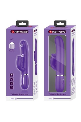Kaninchenvibrator mit Lila Lecken von Pretty Love Flirtation kaufen | Fesselliebe