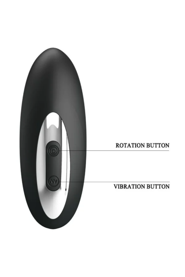 Anal Rotation und Vibrationsfunktion Schwarz von Pretty Love Bottom kaufen - Fesselliebe