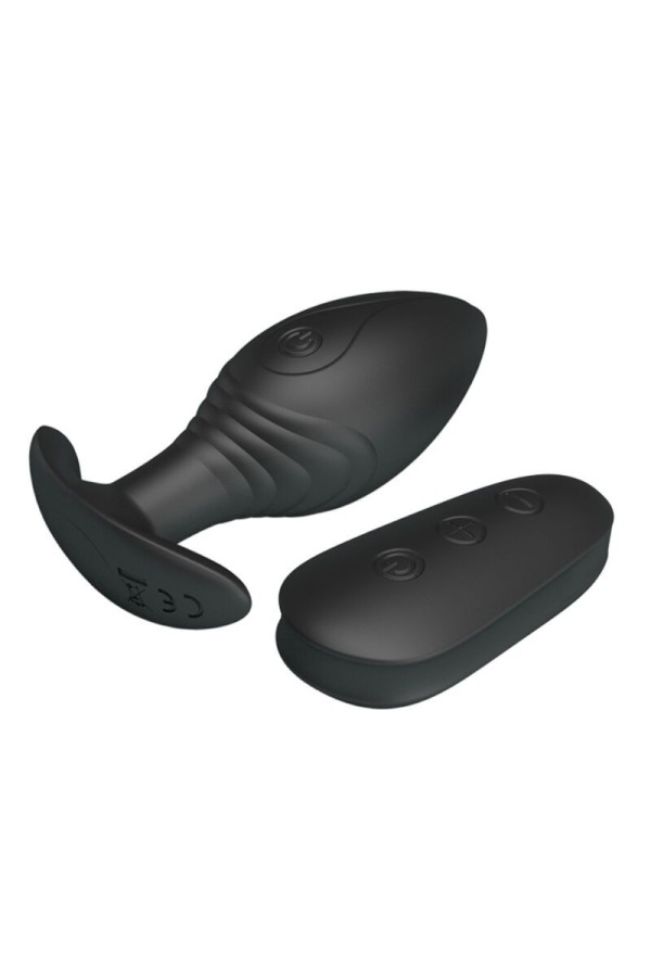 Regina Anal Plug wiederaufladbarer Vibrator Schwarz von Pretty Love Bottom kaufen | Fesselliebe
