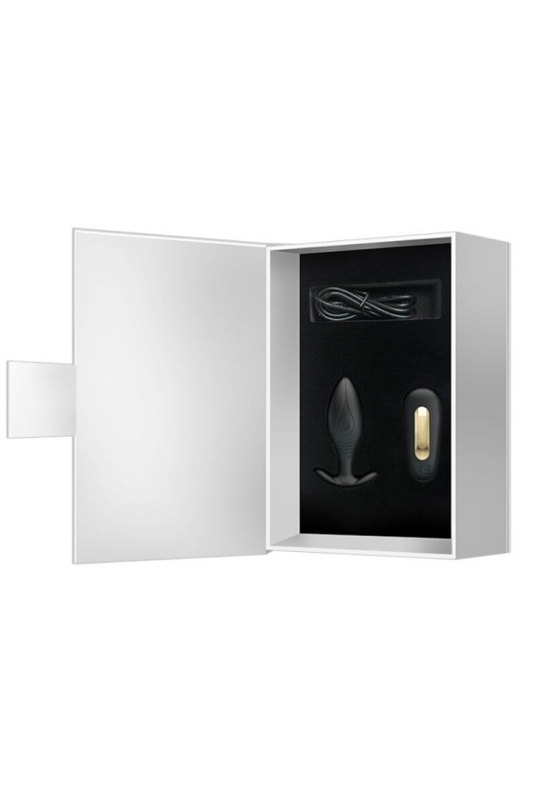 Regina Anal Plug wiederaufladbarer Vibrator Schwarz von Pretty Love Bottom kaufen | Fesselliebe