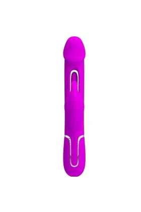 Dejon Rabbit Vibrator 3 in 1 Multifunktions Fucsia von Pretty Love Flirtation