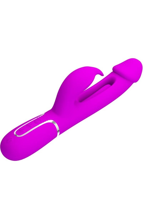 Dejon Rabbit Vibrator 3 in 1 Multifunktions Fucsia von Pretty Love Flirtation kaufen | Fesselliebe